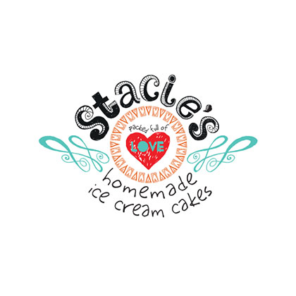 Stacie's Cakes | Rack Card, Cake Box Stickers, Order Forms
